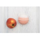 Бурлящий шарик для ванны  ПЕРСИКОВЫЙ СОРБЕТ  персик, абрикос  120g Кафе Красоты